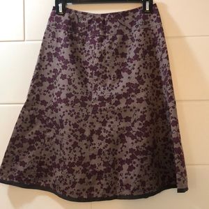 RW & Co floral Aline skirt size 00